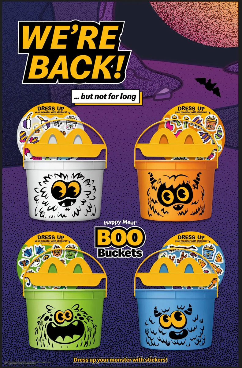 McDonald's-2024-Boo-Buckets-Unique